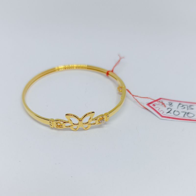 Gelang anak karakter emas asli kadar 300%/6k