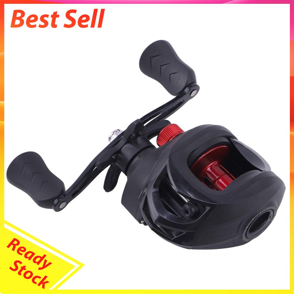 Reel Pancing Baitcasting 19 + 1BB 7.2 / 1 Kecepatan Rasio 8kg Max Drag Untuk Air Laut