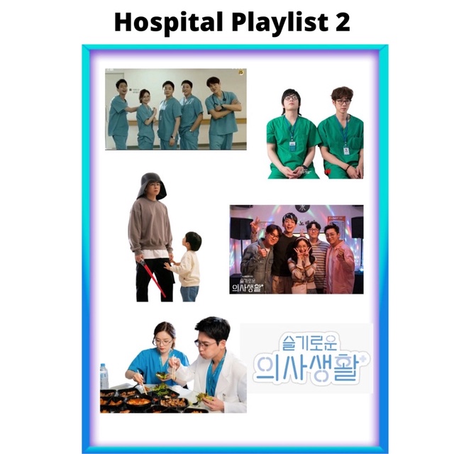 Sticker Set Drakor Hospital Playlist (NEW DESIGN) Sticker hp sticker tumblr laptop murah