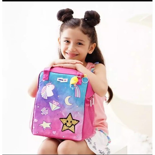 GABAG KIDS TOTE LUNCH BAG - TWINKLE PINK (Tas Bekal Anak)