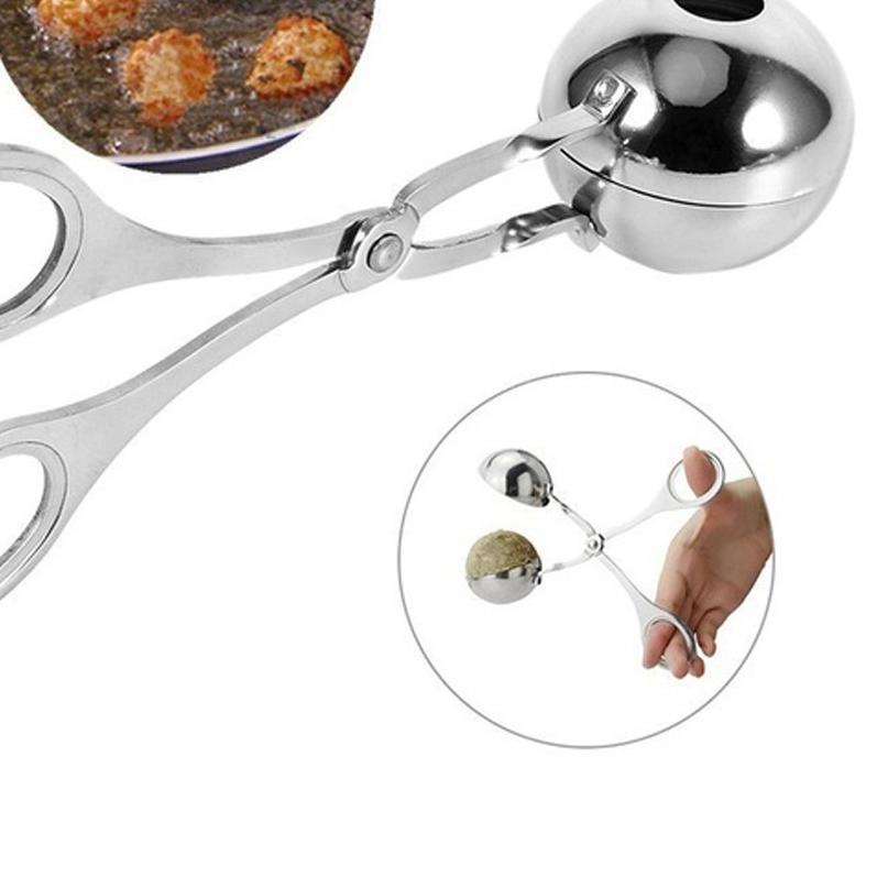 ➦ ALAT CETAKAN BAKSO BASO STAINLESS STEEL SCOOP ES KRIM ADONAN DAGING ICE CREAM BOLA PEMPEK LA022S3