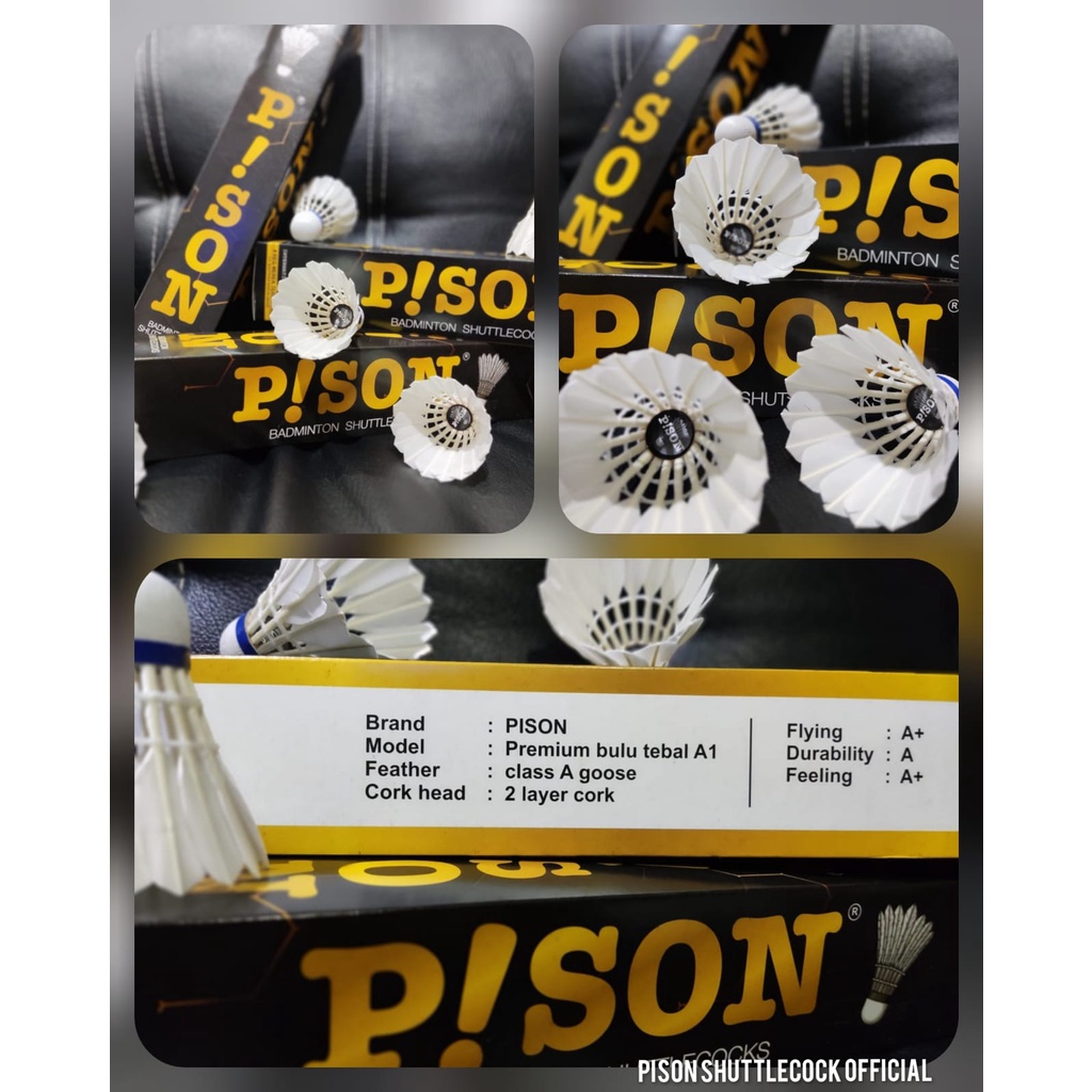 SHUTTLECOCK PISON GOLD / SHUTTLECOCK PISON / KOK BULUTANGKIS