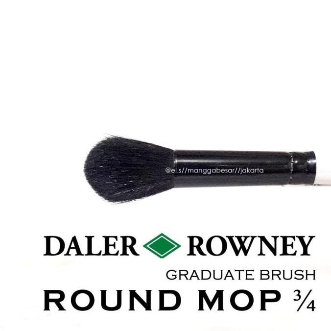 

Daler Rowney Graduate Brush Round Mop 3/4 (Kuas Lukis) Dijamin Puas