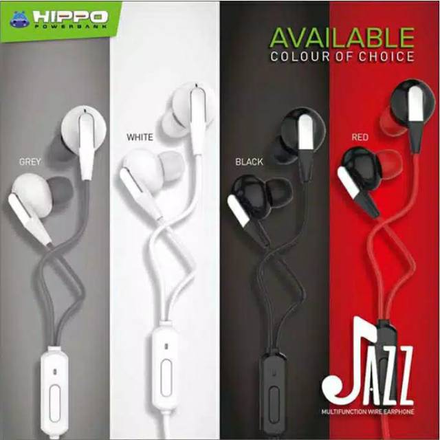 HEADSET HIPPPO WIRED JAZZ
