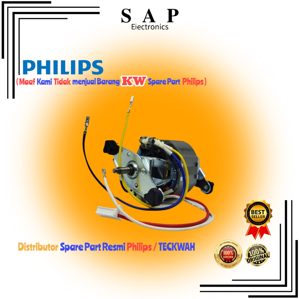 Motor Blender HR-1530 / HR-2115 / HR 2057 / HR-2222 / Spare Part / Blender  PHILIPS Original