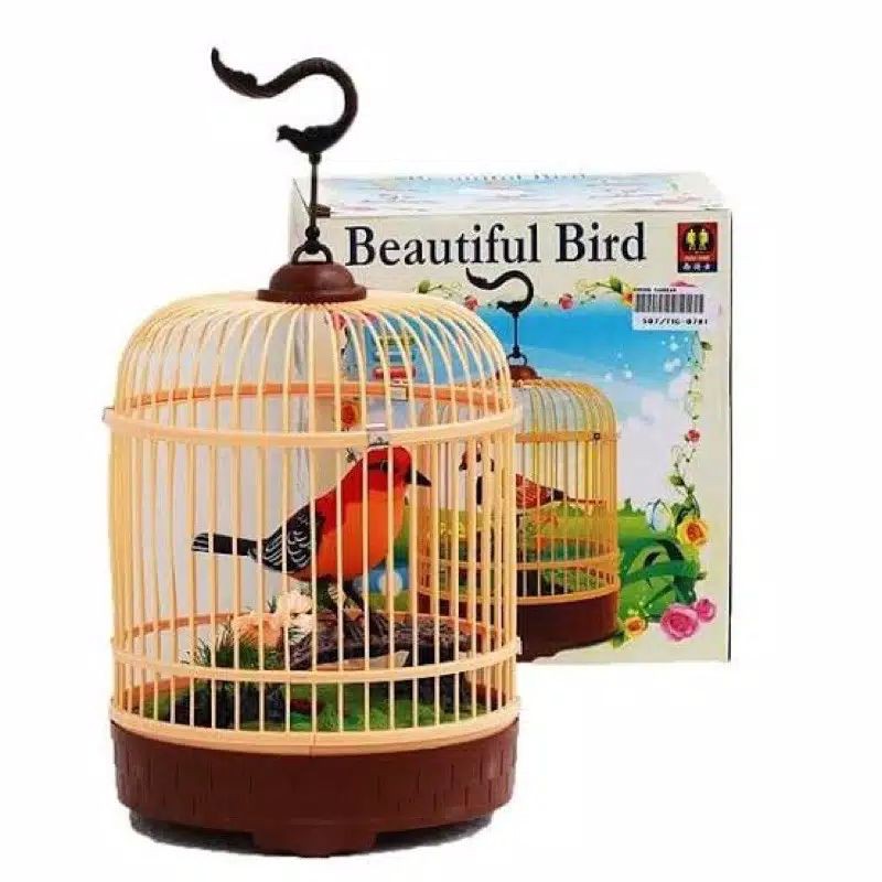 MAINAN BURUNG DALAM SANGKAR BEAUTIFUL BIRD BEARTFUL BIRD UKURAN BESAR