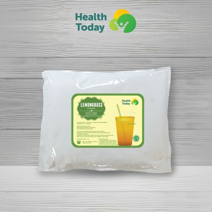 

DISKON - (BISA COD) Premium Lemongrass Powder Health Today 1kg