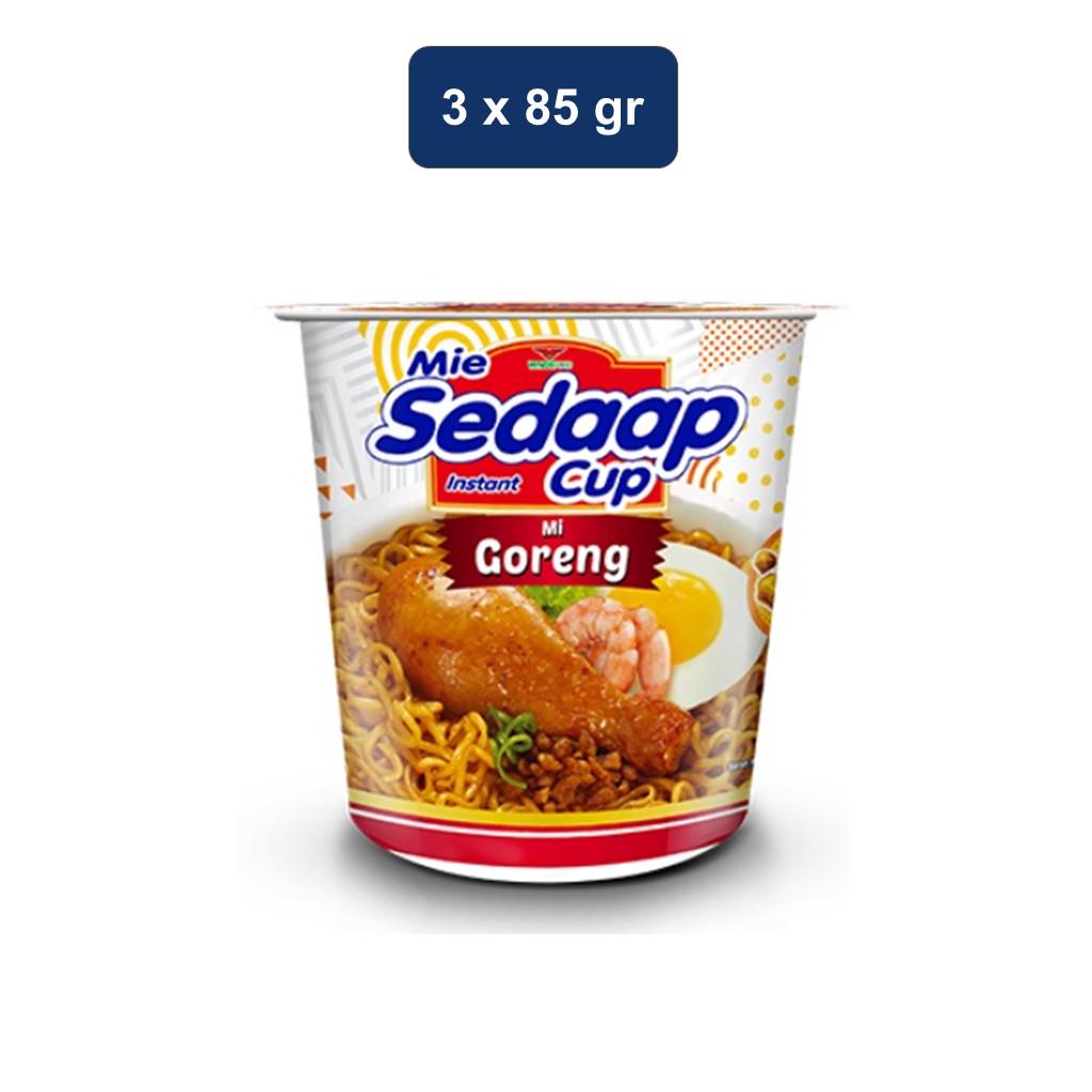 

SEDAAP Mie Instan Cup Goreng 3 x 85 gr