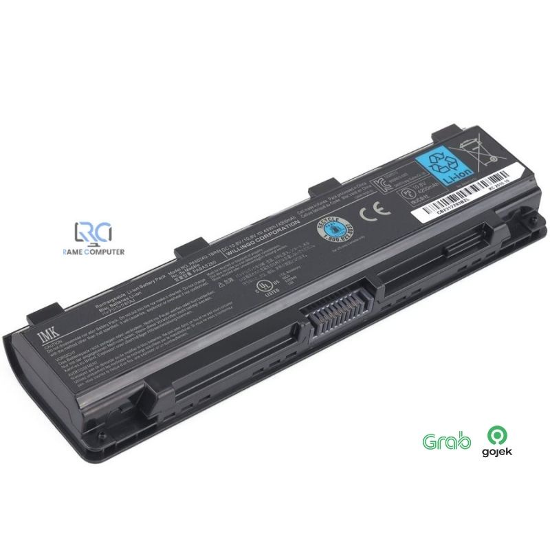 Baterai TOSHIBA ORIGINAL C800 C805 C840 C845 C850 C40 A C40 B C50 A