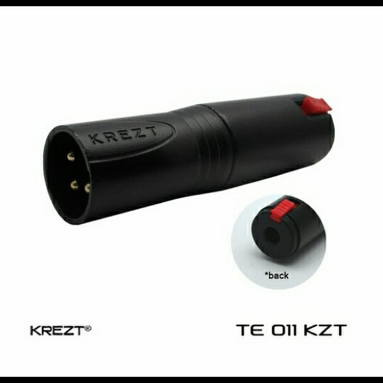 Bergaransi Converter Xlr Male To Akai 6.5Mm Female Krezt Original Berkualitas
