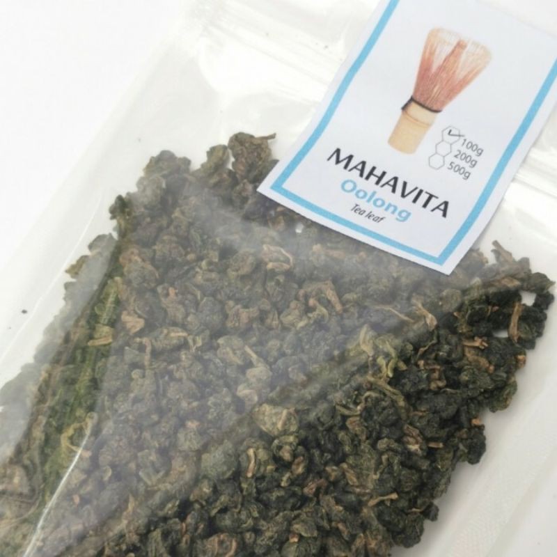 

Mahavita Oolong tea leaf daun teh Oolong Jawa Organic Certified 100g