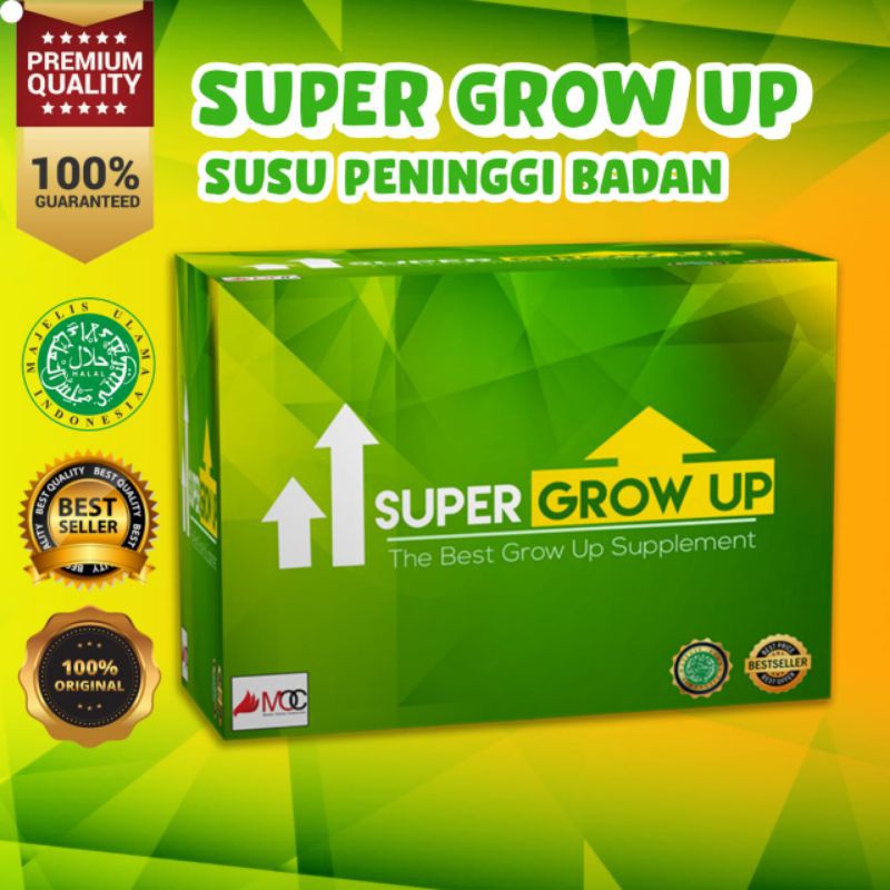 

ORDER" Super Grow up super grow up ori peninggi badan