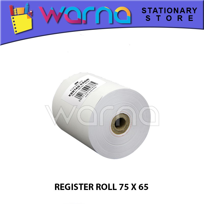 

KERTAS STRUCK KASIR REGISTER ROLL 75 X 65