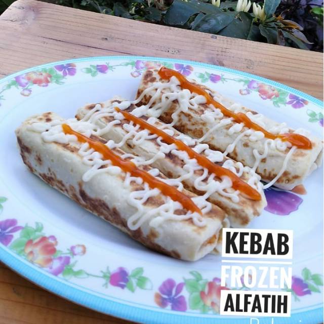 

Kebab Frozen AlFatih Isi 10 Reguler bonus mayo dan saus