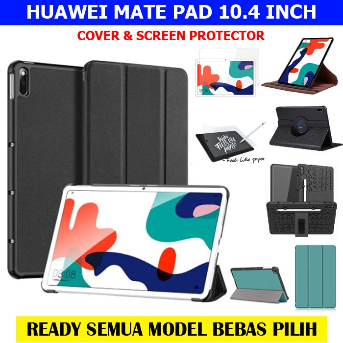 Jual Huawei Matepad Mate Pad 10.4 Inch Hard Soft Flip Case Casing Book