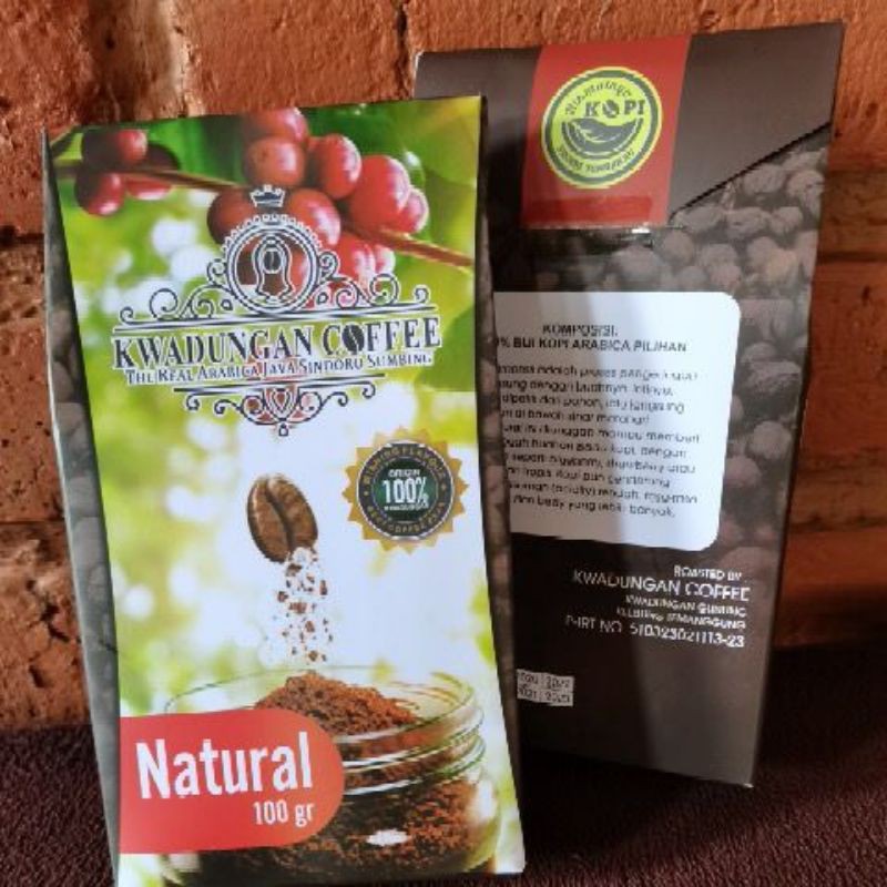 

kopi Temanggung Natural proses