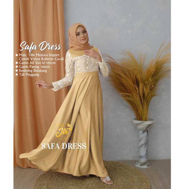 SAFA DRESS ,GAUN PESTA