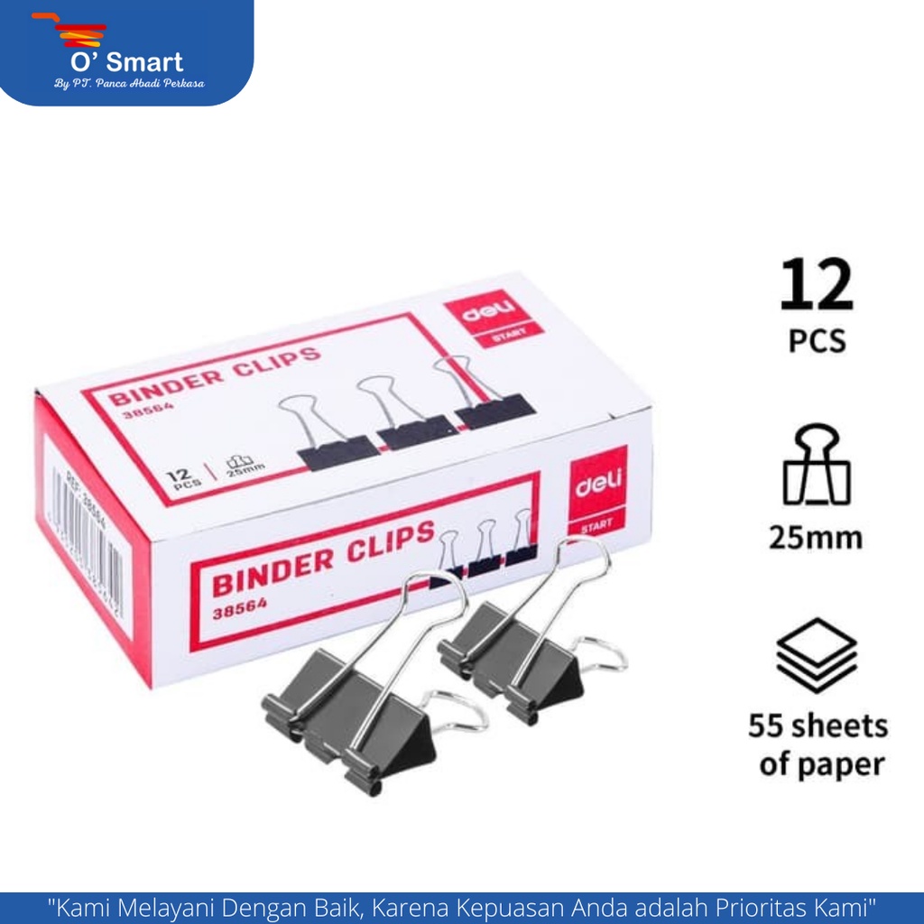 

DELI Binder Klip E38564 25mm No.111