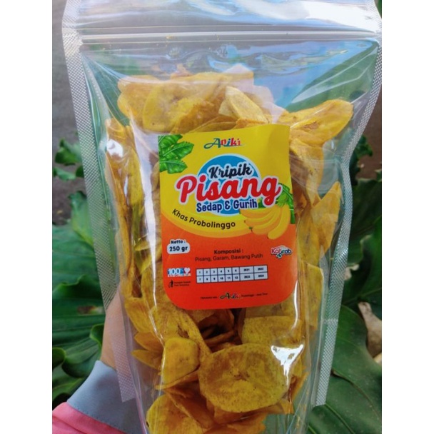 

Keripik Pisang Asin Sedap Gurih