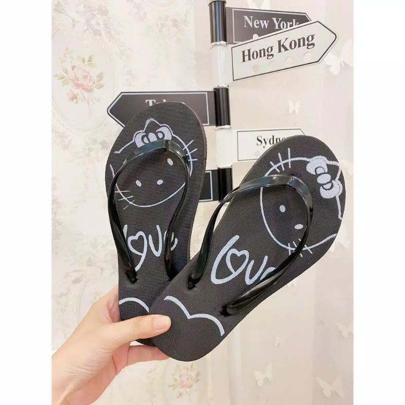 sandal selipper we ARE BEARS sandal cewek sandal cantik