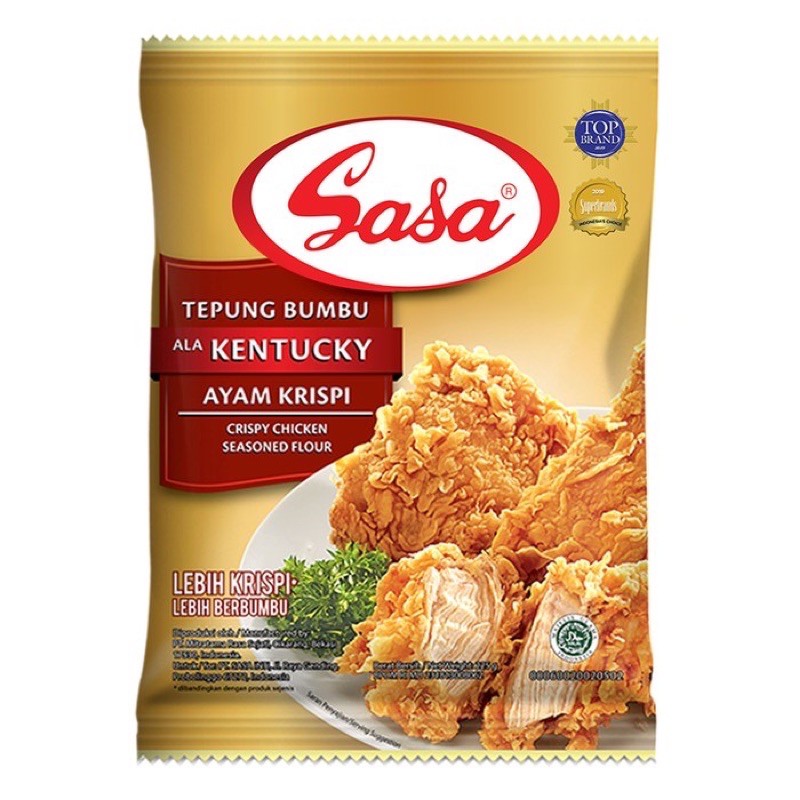 

Sasa Tepung Ayam Goreng Kentucky Krispi 225 Gram