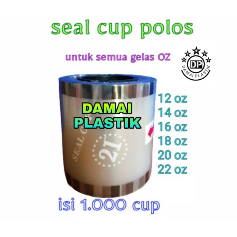 Seal Cup Polos Buah Kartun 4in1drink Drink Korea Thank You Summer party daun teh