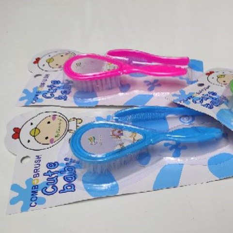 Sikat Dan Sisir Bayi Cute Baby Murah Comb &amp; Brush