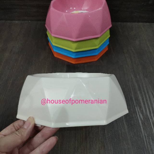 Pet dog bowl /mangkok tempat makan anjing kucing kelinci / dogbowl