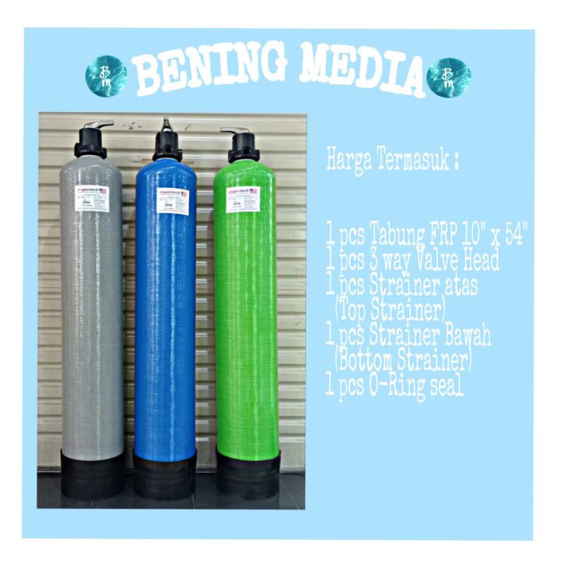 Jual Tabung 1054 / Tabung Filter air / Tabung Filter air FRP / Tabung