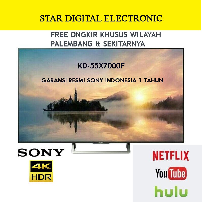 SONY KD-55X7000F UHD 4K Smart LED TV [55 Inch]
