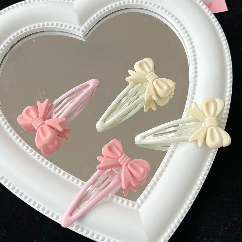 2 pcs/Jepit Rambut Bentuk Pita Lucu Untuk Anak Perempuan