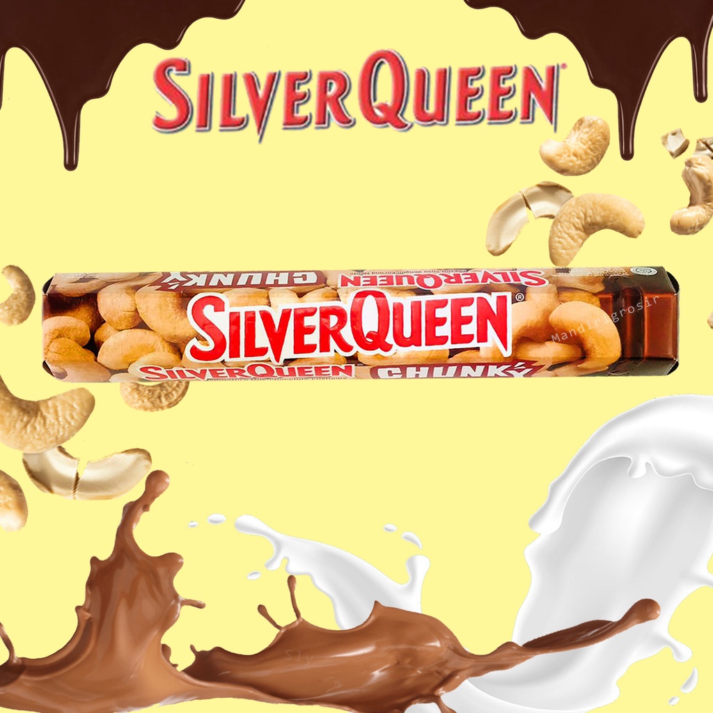 SilverQueen * Signature Milk Chocolate Cashews * Chunnky * Net 95 g