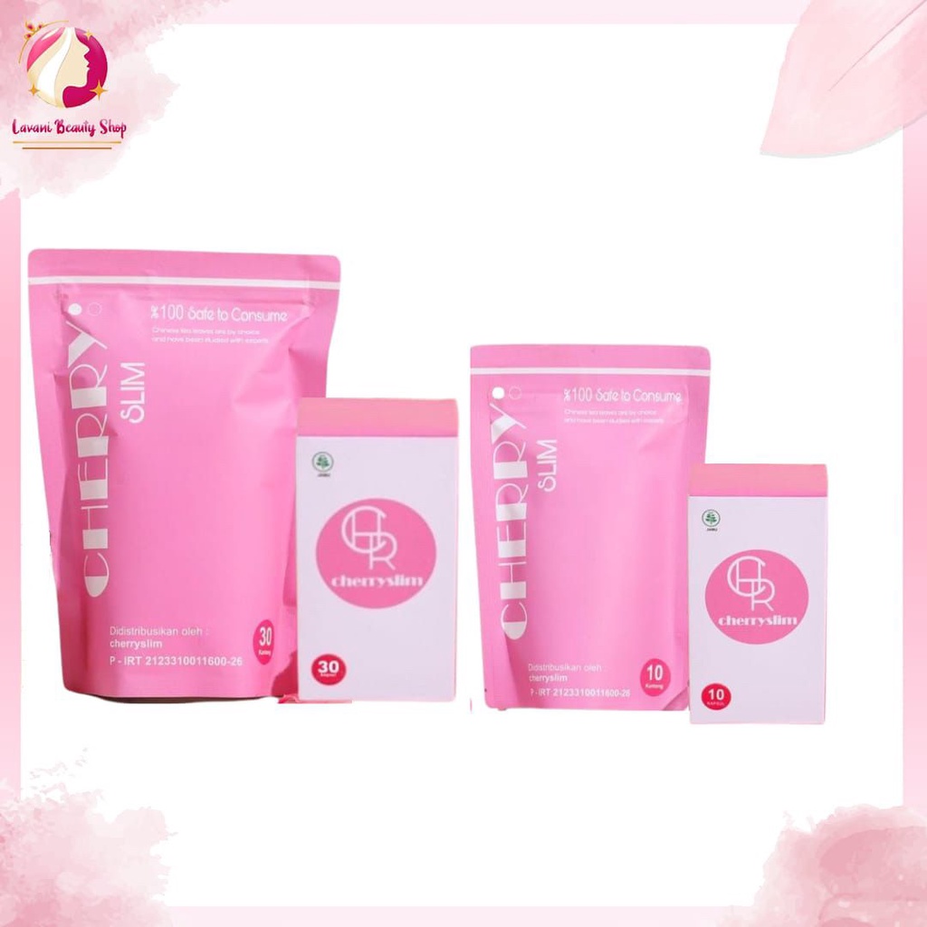 BEST SELLER CHERRY FAST SLIM UNTUK DIET | TEH KAPSUL 10 HARI / 30 HARI / PAKET CHERY SLIM