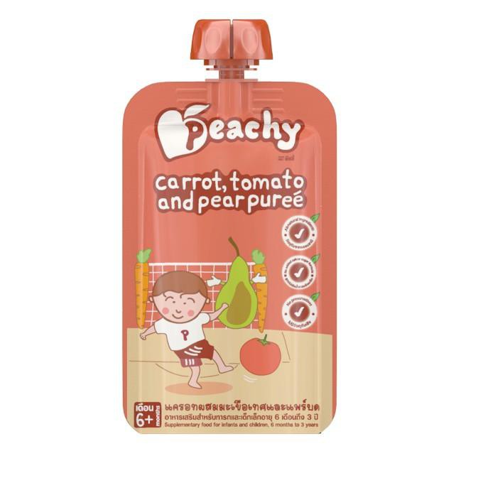 

freeOngkir Peachy Fruit & Veg Puree 6M