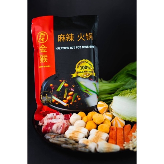 

Bumbu Instan Mala Hot Pot - Malatang Hot Pot