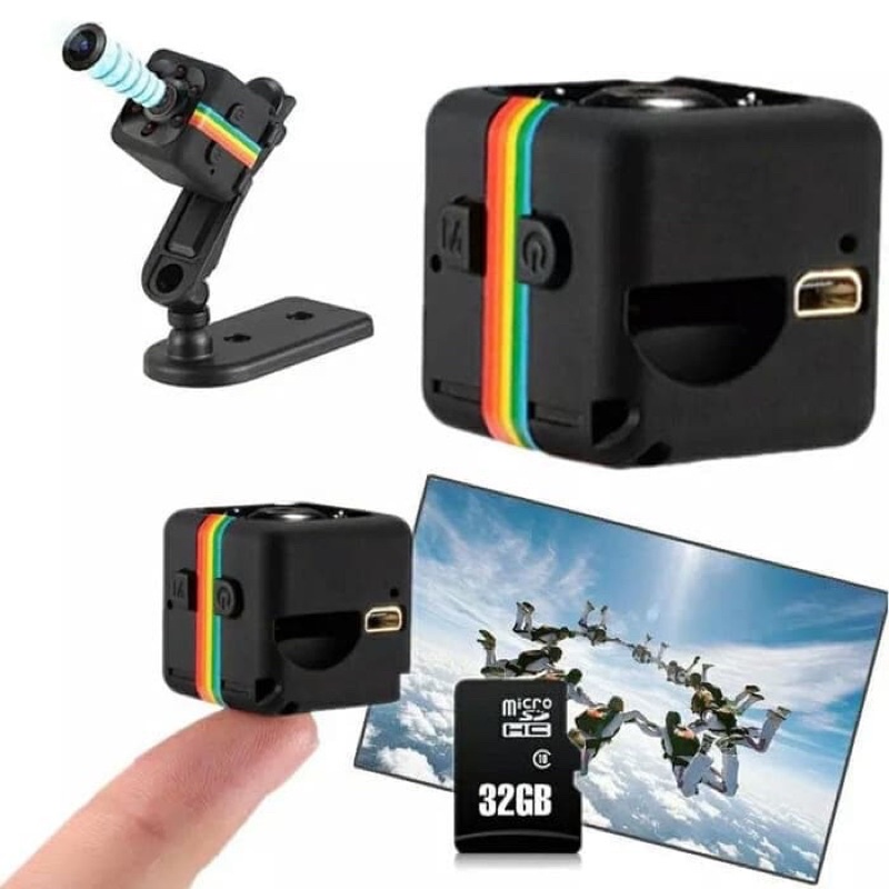 SPY CAMERA MINI SQ11 FULL HD 1080P NIGHTMARE VISION - CAMERA SQ11 MINI - CAMERA PENGINTAI