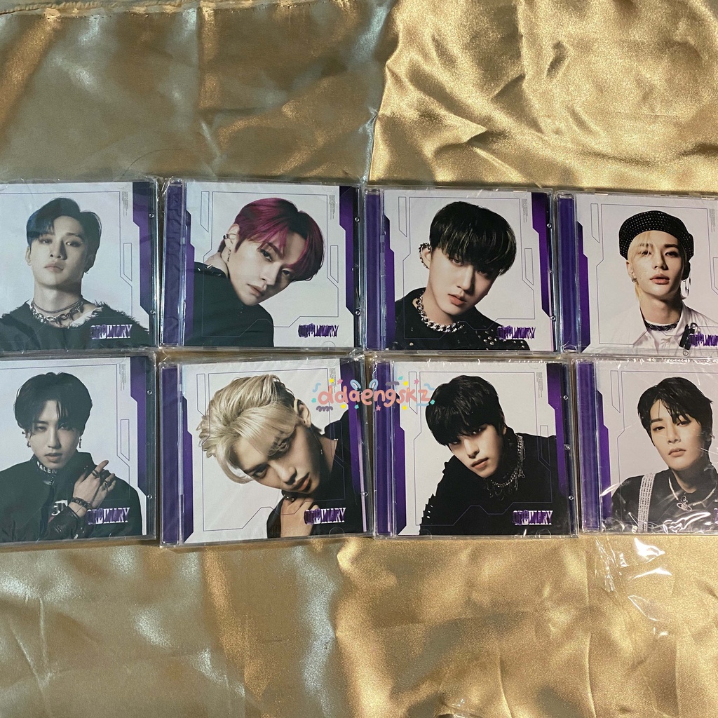 (TANPA PHOTOCARD) stray kids oddinary jewel case ALBUM ONLY [bang chan lee know changbin hyunjin han