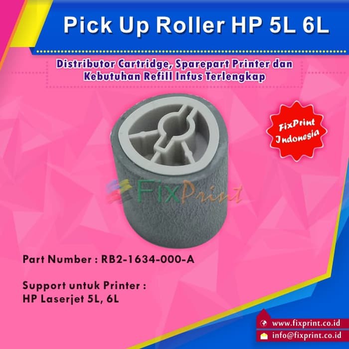 PICK UP ROLLER HP 5L 6L RB2-1634-000-A