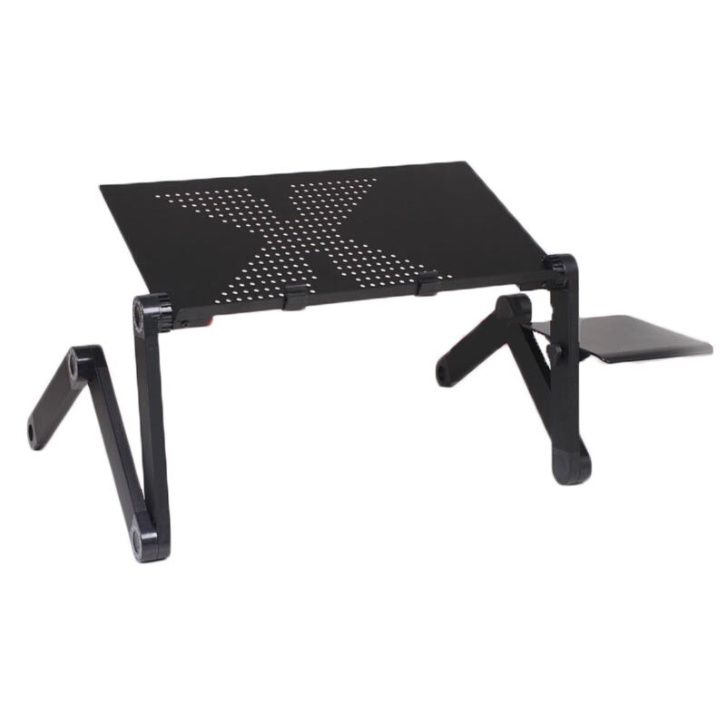 Meja Laptop Portable Table with Mouse Length 42 x 26 cm - Z19 - OMTB0EBK Black