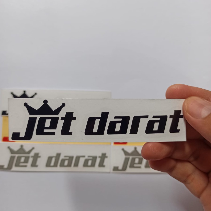 Stiker cutting sticker jet darat rx king mobil motor dinding wallpaper helm visor