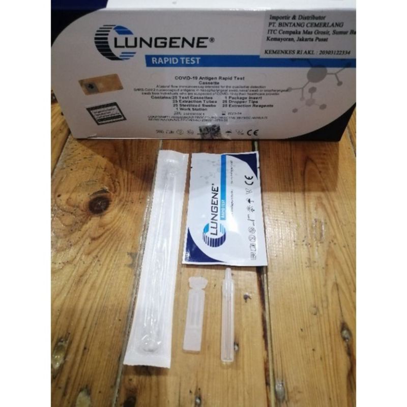 Rapid tes Swab Covid19/Clungene Rapid Tes Antigen Original Kemenkes