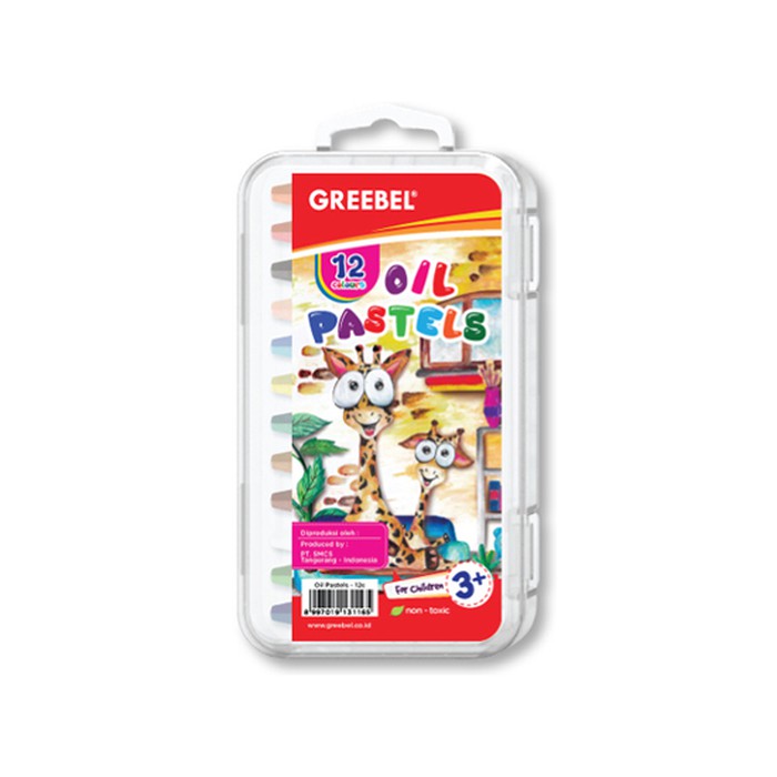 

GREEBEL Kids Oil Pastel 12 Warna