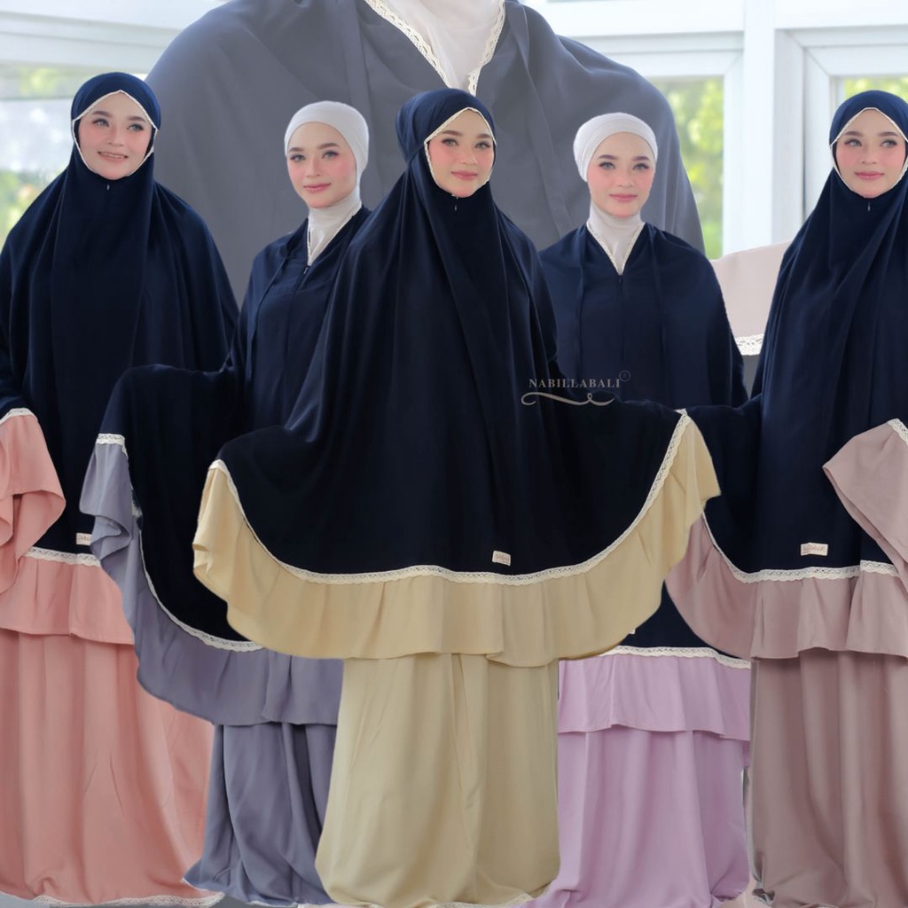 (Super Laris)Mukena Al-Zahra Prayer Set/Mukena Bali/Mukena Dewasa/Mukena Hari Raya/Mukena Seserahan/