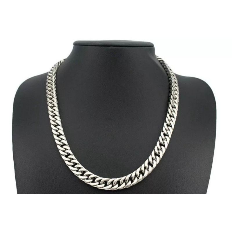 KALUNG TITANIUM PRIA MODEL RANTAI BESAR KEREN ASLI 100% ORIGINAL