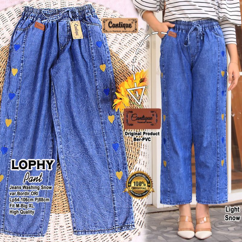 lophy pants celana baggy jeans by cantique