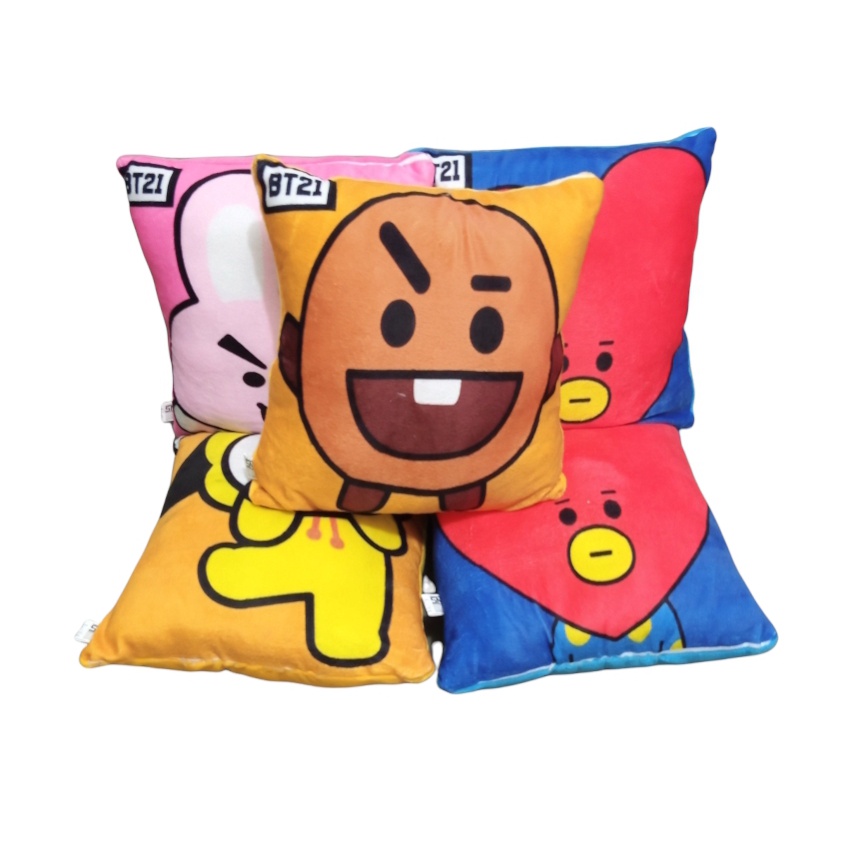 NEW PROMO New Promo bantal BTS uk 38x38 bahan yelvo murah dan lengkap motifnya