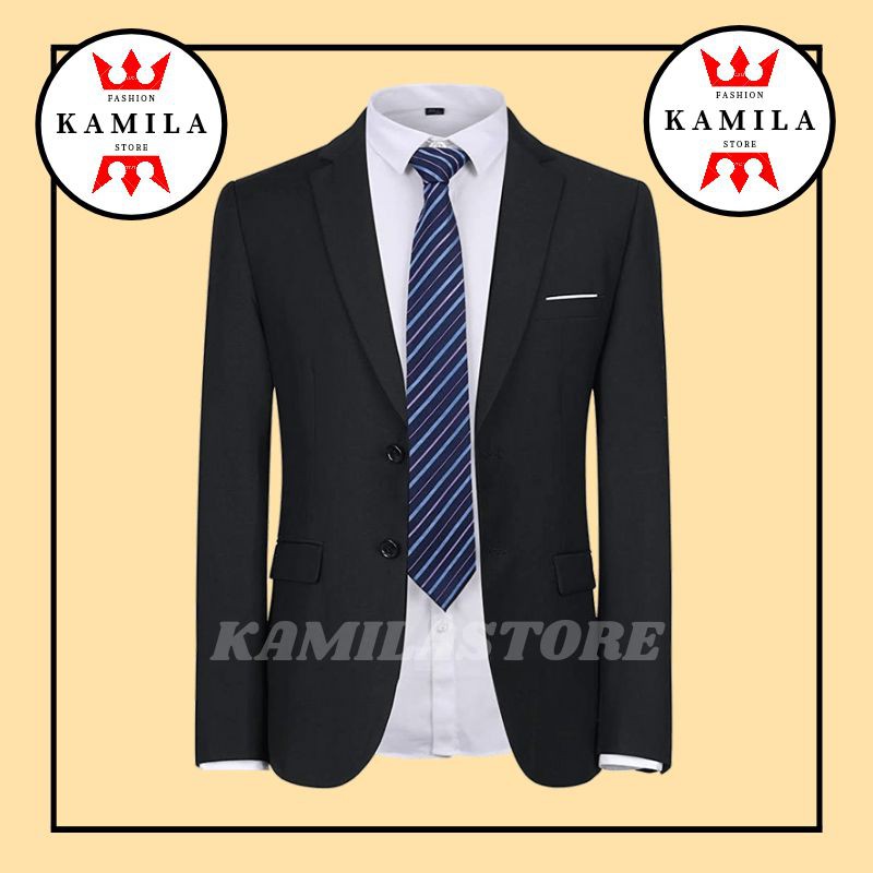 JAS FORMAL PRIA JAS PRIA JAS NIKAH JAS WISUDA BLAZER PRIA MODEL SLIMFIT - PREMIUM