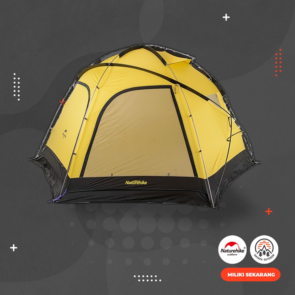 Tenda Naturehike Cloud Burst Shelter NH17C260-D Tenda Family Camping Keluarga 6 8 Orang Tenda Besar