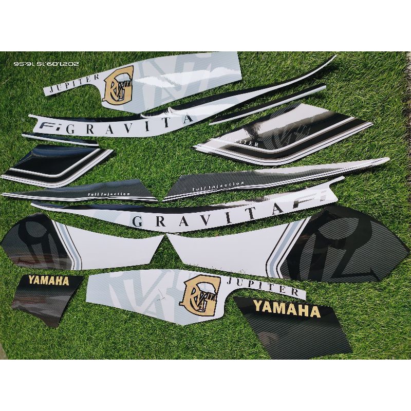 STRIPING DECAL JUPITER Z1 MODEL GRAVITA PUTIH