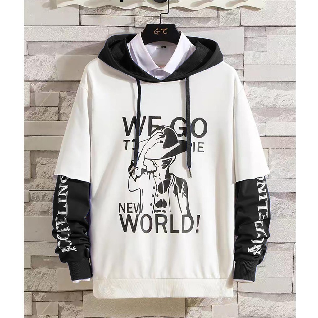 SWEATER HODDIE PRIA WE GO LUFFY